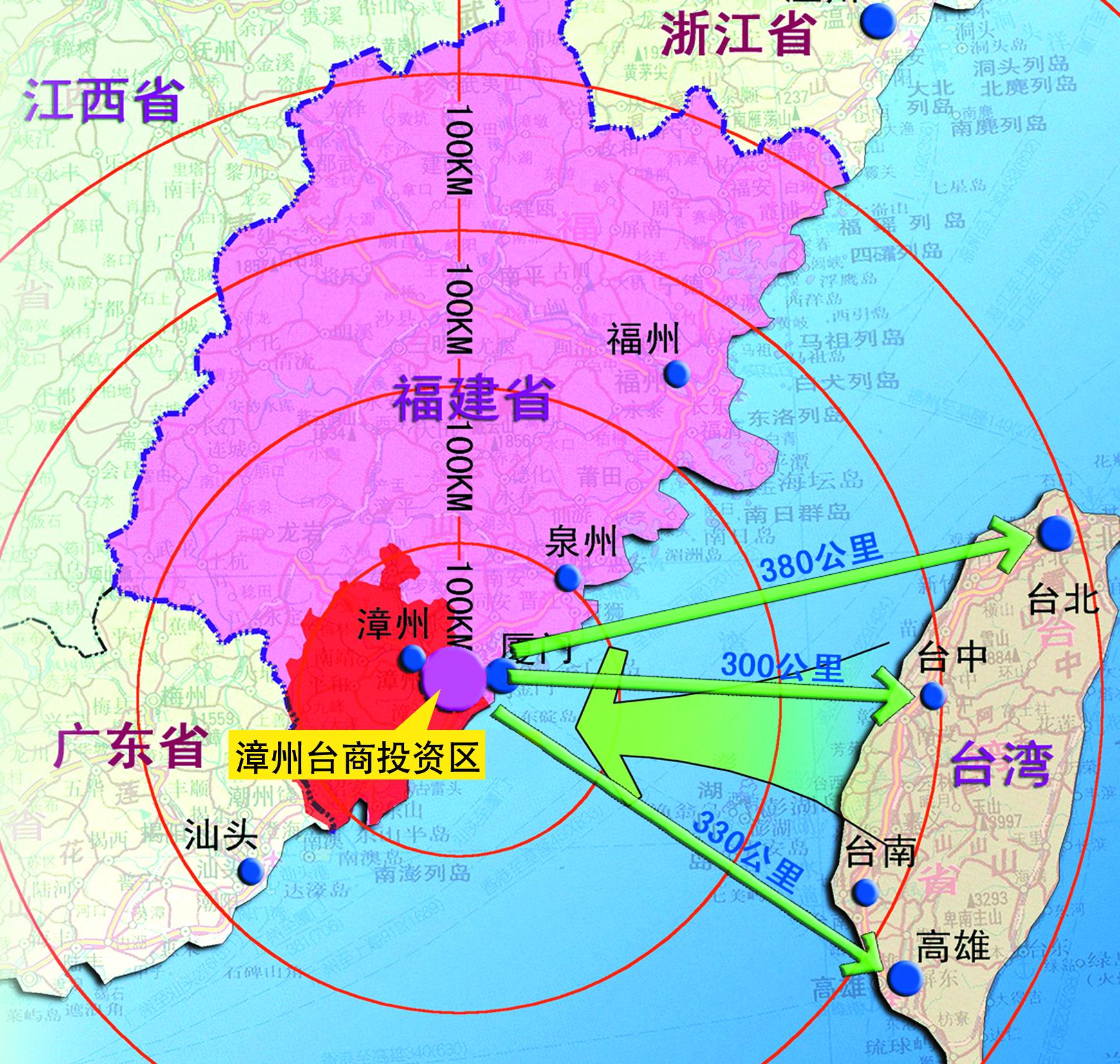 漳州台商投资区地理图图片